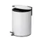 KELA Poubelle 5 L Blanche - Mats