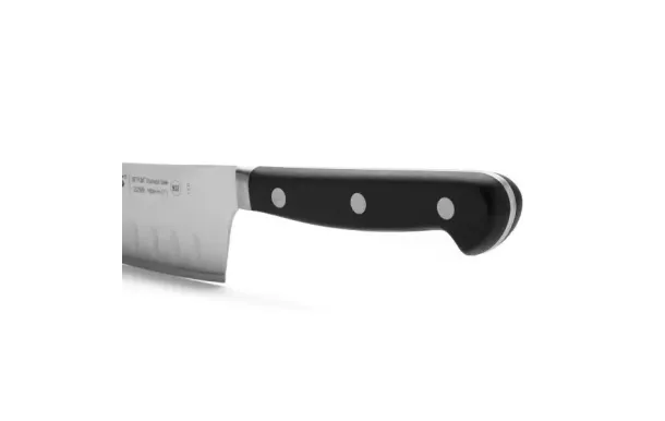 ARCOS Couteau Rocking Santoku alvéolé 18 cm - Opera