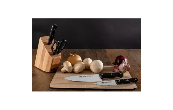 ARCOS Bloc 3 couteaux + ciseaux - Universal