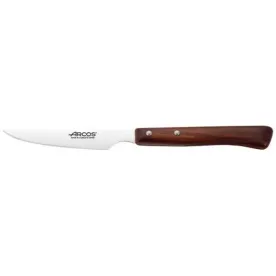 ARCOS Couteau à steak lame lisse 11 cm - Bois Brun