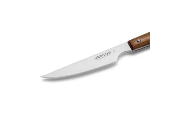 ARCOS Couteau à steak lame lisse 11 cm - Bois Brun