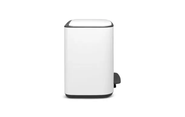 BRABANTIA Poubelle à pédale 11 + 23 L Blanche - Bo 121142