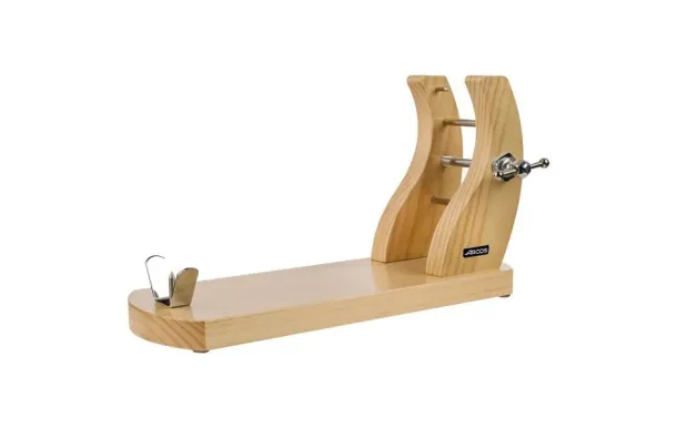 ARCOS Support à jambon + couteau à jambon 25 cm Latina