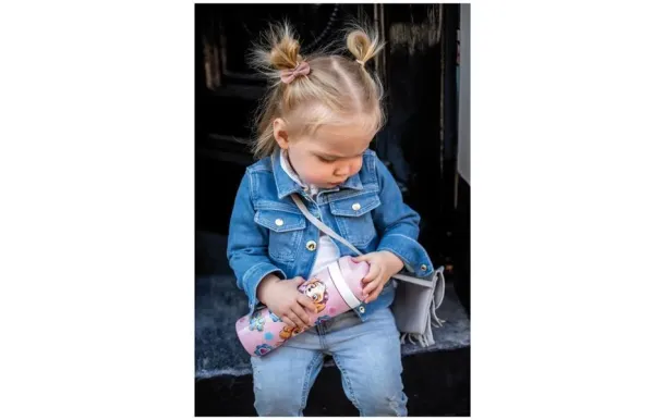 KOZIOL Gourde enfant 425 ml - Pat Patrouille Rose