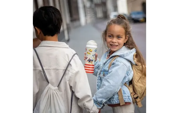 KOZIOL Gourde enfant 425 ml - Pat Patrouille Beige