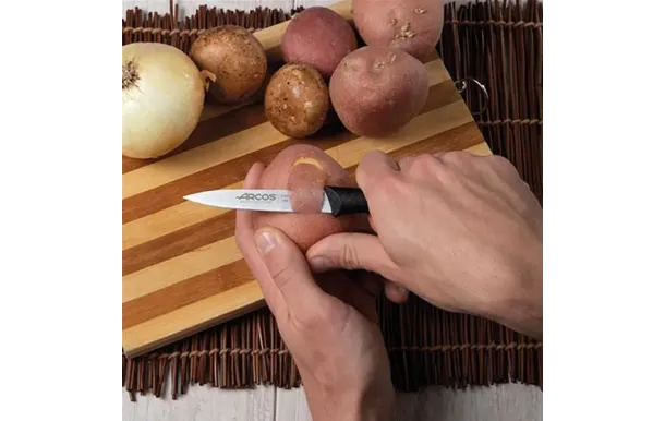 ARCOS Set 6 couteaux Office 10 cm Noir - Nova