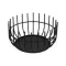 POINT VIRGULE Corbeille à fruits 20 cm Noire - Wire by Tore Bleuzé