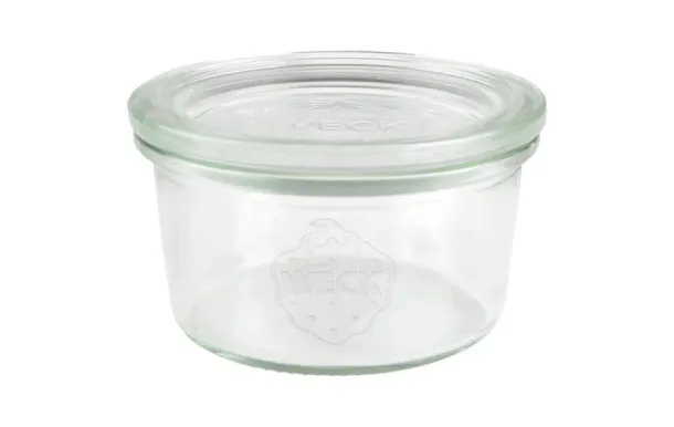 WECK Set 6 bocaux coniques droits 165 ml