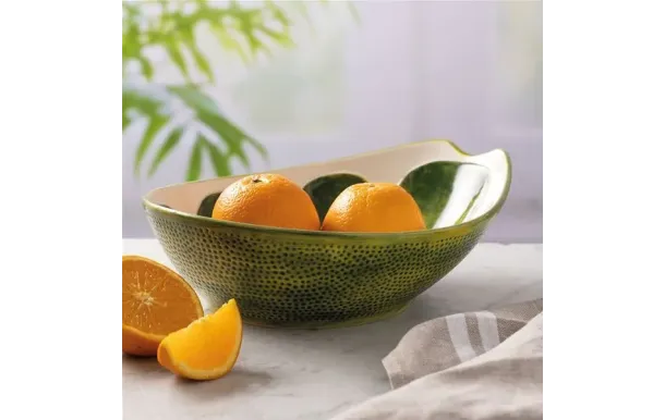 TYPHOON Bol ovale 28 cm Lime - World Food Fruits