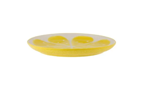 TYPHOON Plat rond 28 cm Citron - World Food Fruits