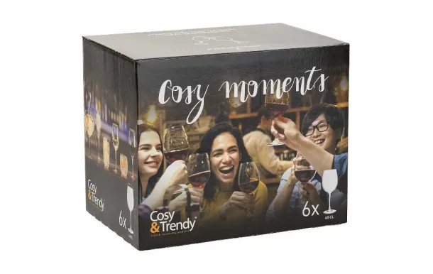 COSY & TRENDY Coffret de 6 verres à vin 48 cl - Cosy Moments