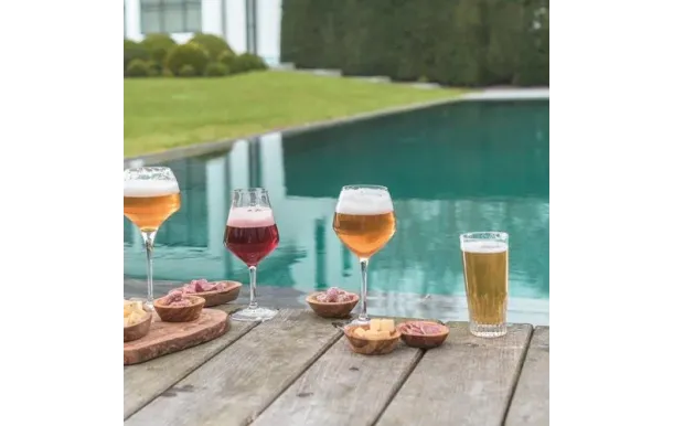 COSY & TRENDY Lot 6 verres à bière 33 cl - Cosy Moments