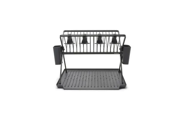 BRABANTIA Grand égouttoir pliable Dark Grey - Sink Side