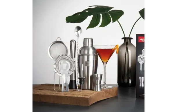 VACUVIN Coffret Cocktail 7 pièces
