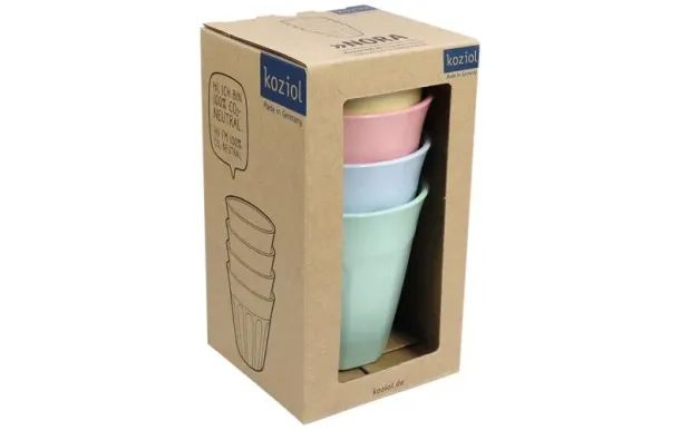 KOZIOL Set 4 gobelets 150 ml - Nora