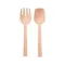 BLIM PLUS PAESTUM Couverts à salade Rose sable