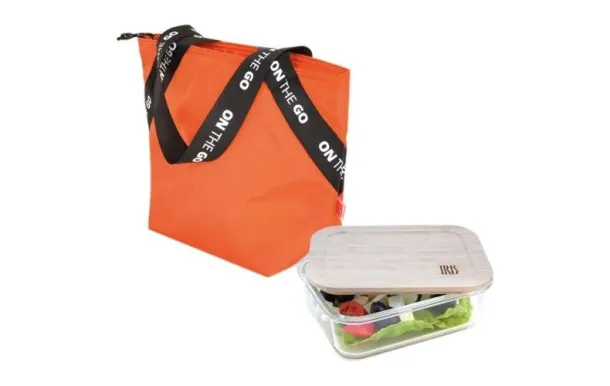 IRIS Sac isotherme Lunch Bag 3.7 L Orange - Tote On The Go
