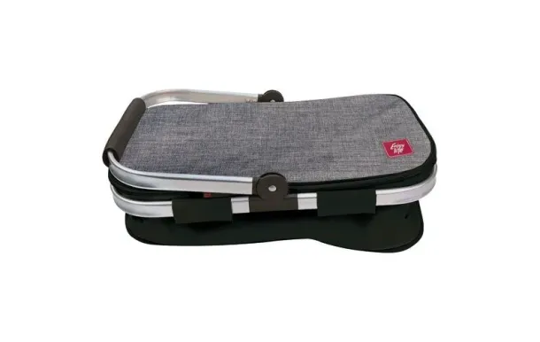 IRIS Panier pique-nique isotherme 20 L Bicolore Noir / Gris - Picnic Enjoy Life