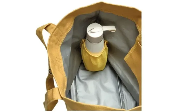 IRIS Sac Lunch Bag 15 L Jaune Moutarde - Natural