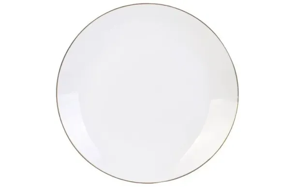 CMP Assiette plate 26 cm - Liseré Doré