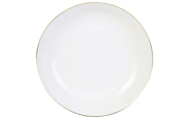 CMP Assiette creuse 21 cm - Liseré Doré