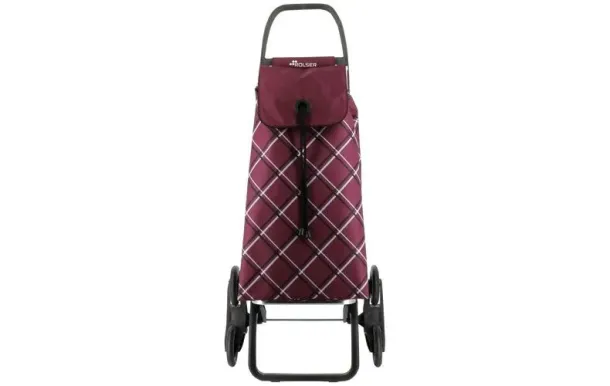 ROLSER Poussette de marché 6 roues 43 L Bordeaux - Imax Chiara RD6