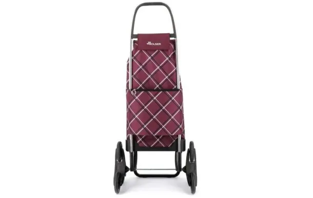 ROLSER Poussette de marché 6 roues 43 L Bordeaux - Imax Chiara RD6