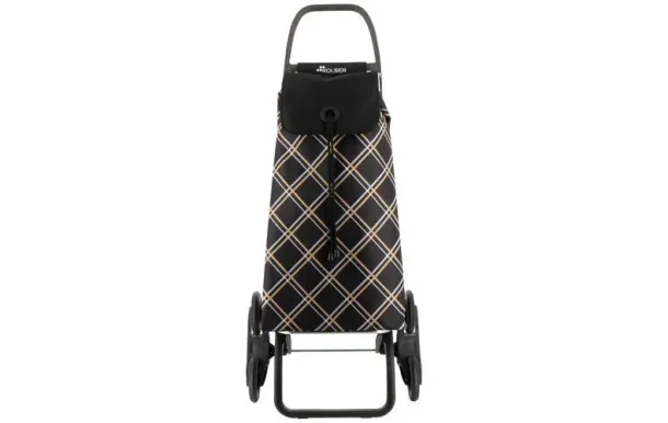 ROLSER Poussette de marché 6 roues 43 L Noire - Imax Chiara RD6