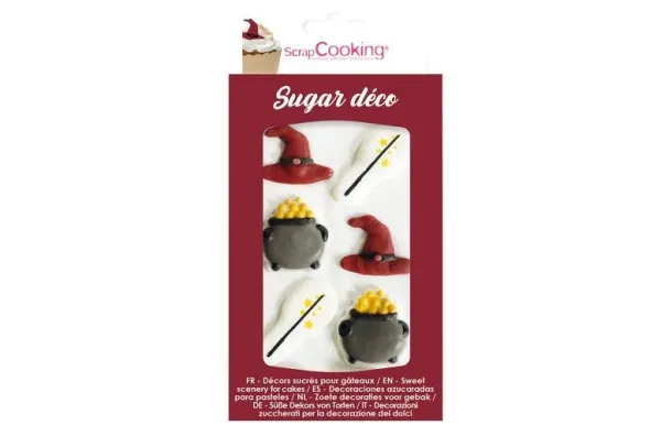 SCRAPCOOKING Décosucres Sorcier 6981