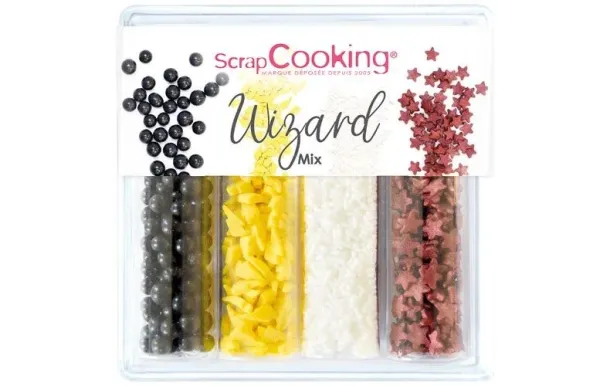 SCRAPCOOKING Mix 4 décors sucrés Wizard - Sorcier