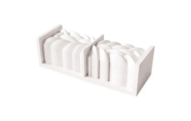 SCRAPCOOKING Moule silicone bûche 3D "Instant" 2893