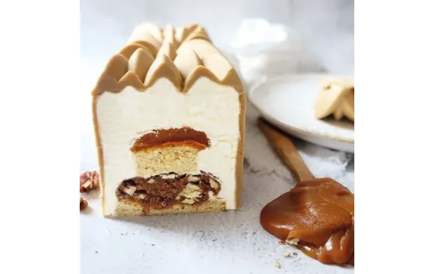 SCRAPCOOKING Moule silicone bûche 3D "Instant" 2893