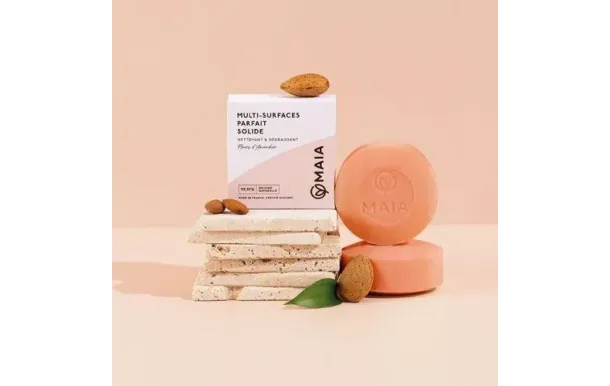 MAIA Savon solide multi-surfaces Fleurs d'amandier 150 g - Parfait