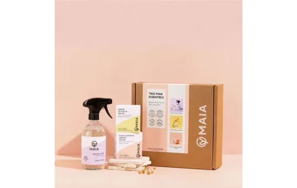 MAIA Maia coffret pdt vitres-savon vaiselle-savon multisurfaces