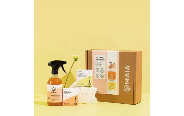 MAIA Maia trio pdt vitres, savon vaisselle, savon détartrant