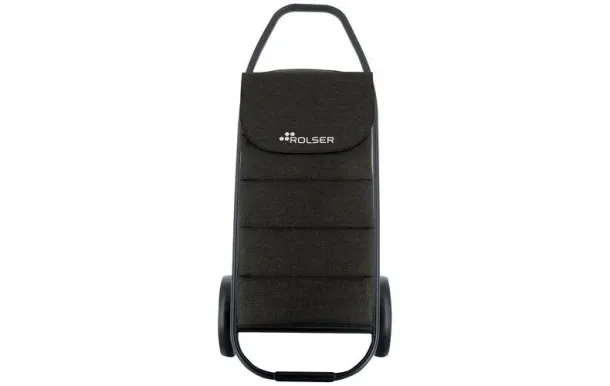 ROLSER Poussette 2 roues - MF Com 8 Black Tube Polar Tweed Noire