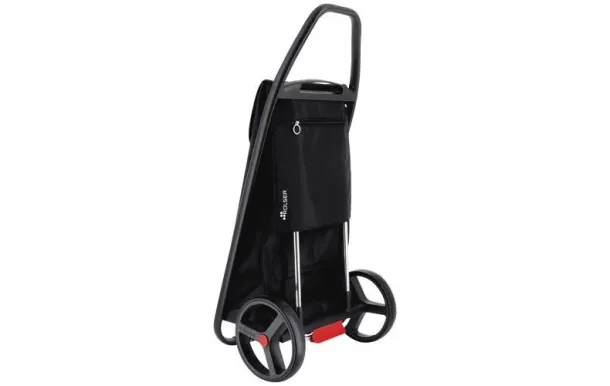 ROLSER Poussette 2 roues - MF Com 8 Black Tube Polar Tweed Noire