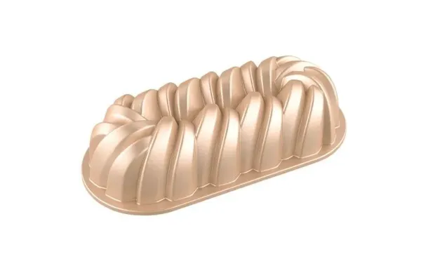 PATISSE MOULE A CAKE TORSADE 31CM FONTE ALUMINIUM 04503