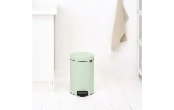 BRABANTIA Poubelle à pédale 12 L Jade Green - New Icon