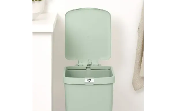 BRABANTIA Poubelle à pédale 25 L Jade Green - Step Up