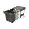 BRABANTIA Poubelle encastrable 10 + 10 + 20 L - Sort & Go Built-In