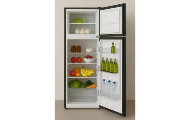 GLEM Réfrigérateur 2 portes GRF170BK 