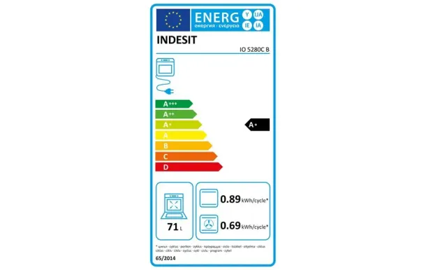 INDESIT Four catalyse IO5280CB 