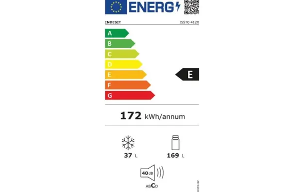 INDESIT Réfrigérateur 2 portes I55T0412X 