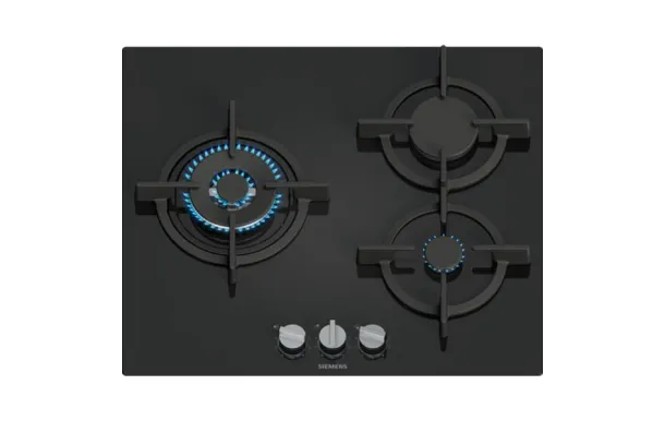 SIEMENS Table de cuisson vitrogaz 60 cm 3 feux - EP6A6CI10