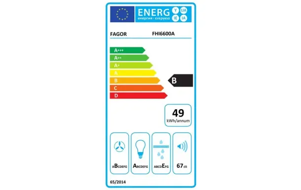 FAGOR Hotte décorative murale FHI6600A 