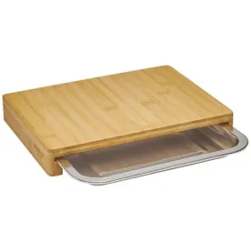 GUILLOUARD Planche à découper 28.5 x 21 cm + bac inox