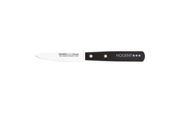 NOGENT Couteau Office 9 cm Noir Jais - Classic Bois 