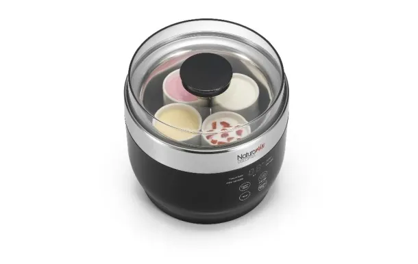 NATURAMIX Yaourtière & Fromagère 4 pots - Voluptea 