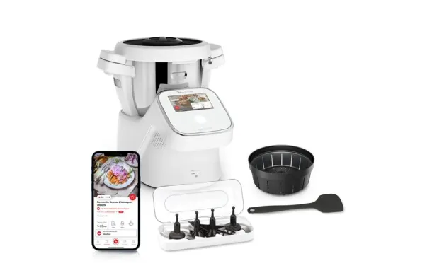 MOULINEX Robot cuiseur connecté i-Companion Touch - YY5643FG 